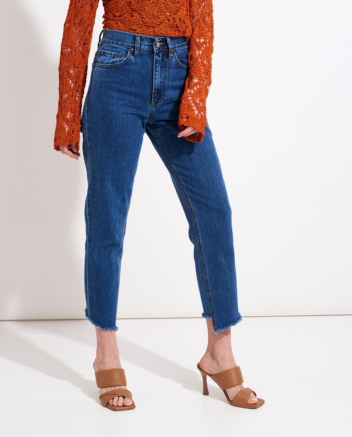 Barbara Light Cropped Jeans - Fashionnoiz