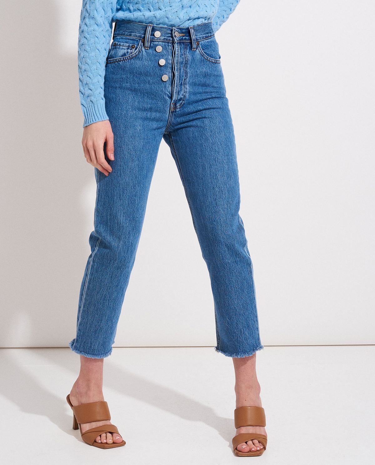 GIA Medium Cropped Jeans