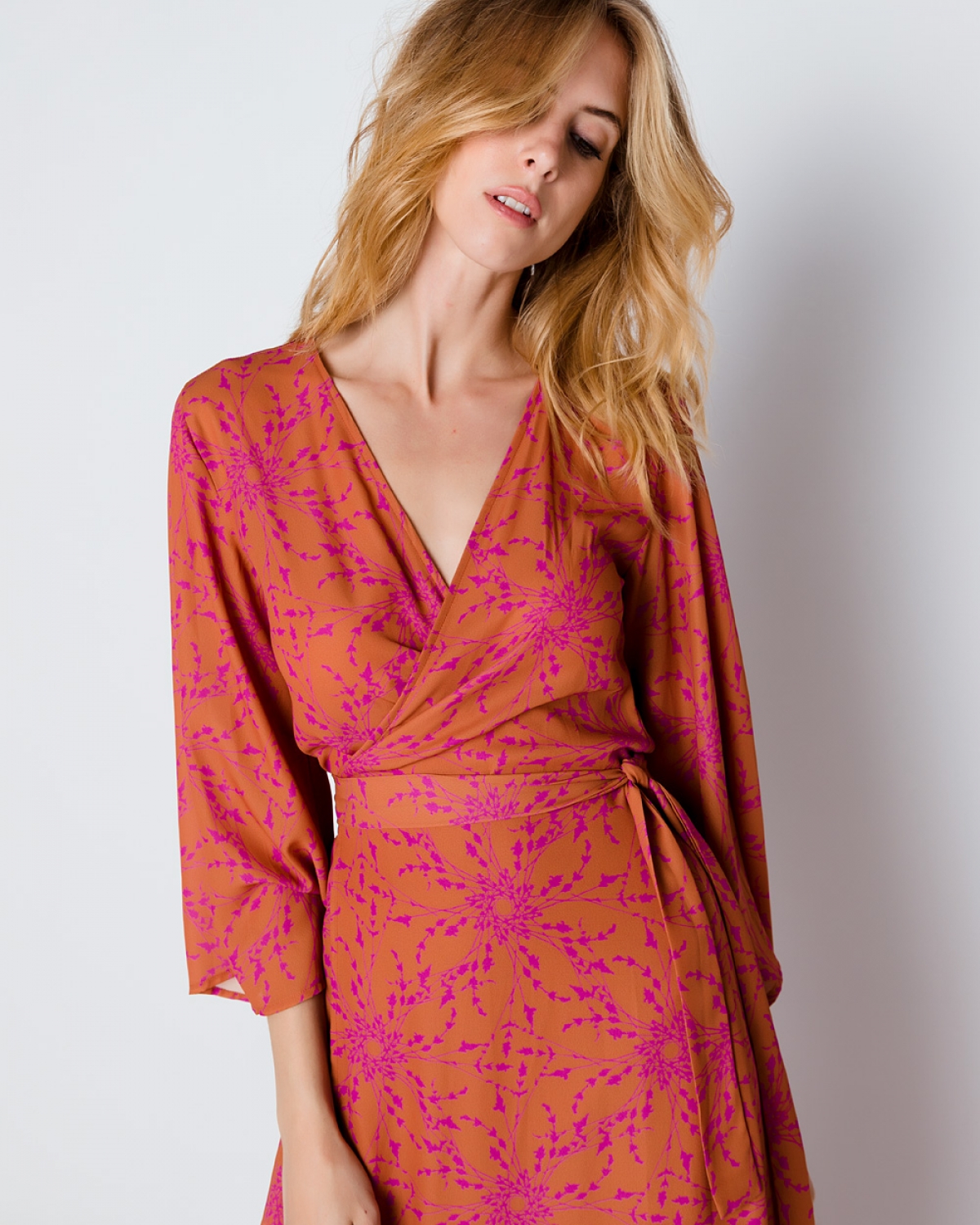 Idalia Cinnamon Crouaze Kaftan 