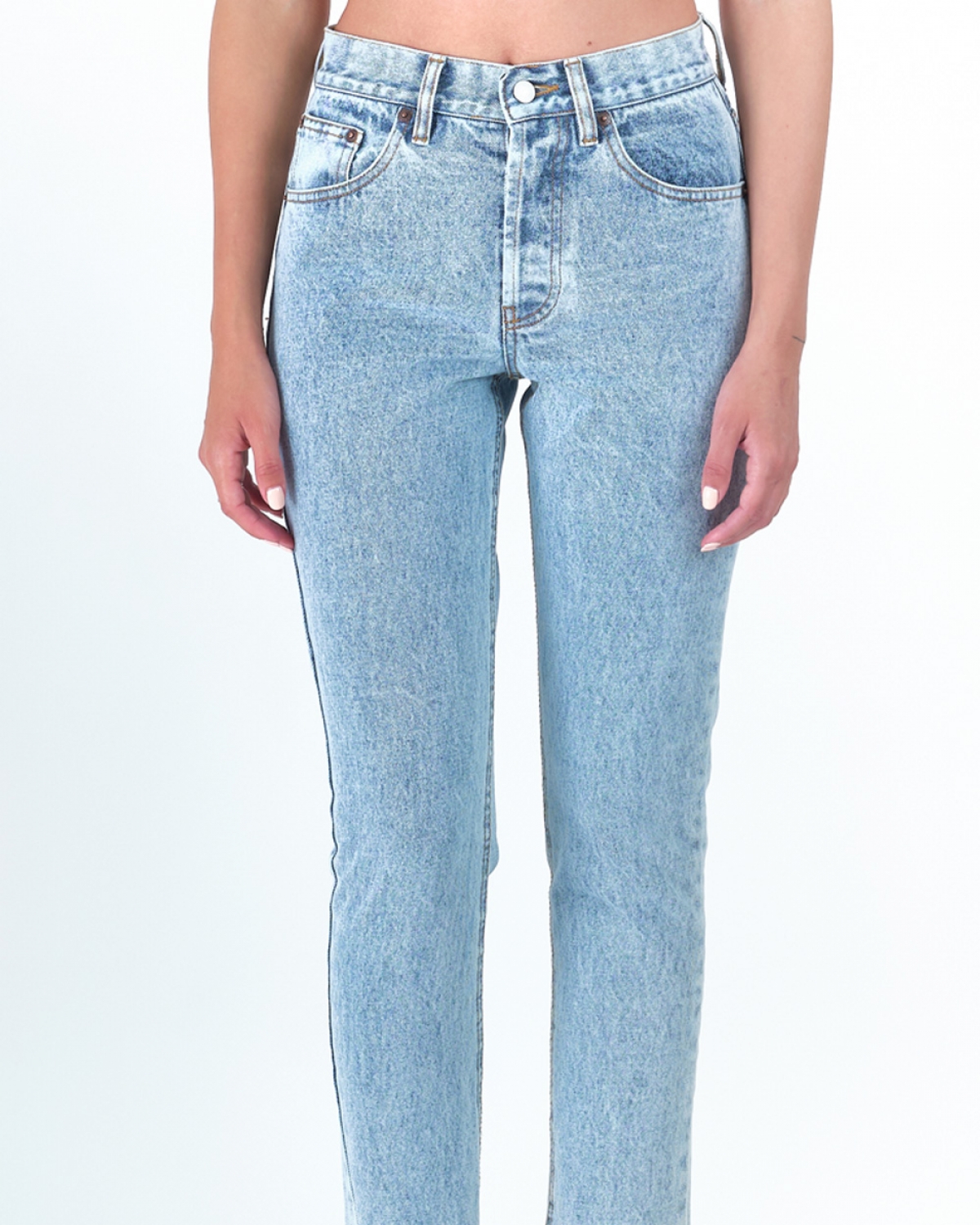 Kelly Barrel Cropped Jeans - Fashionnoiz
